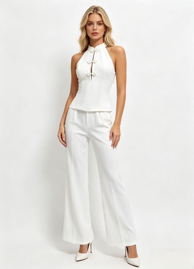 White co-ord set collection sample